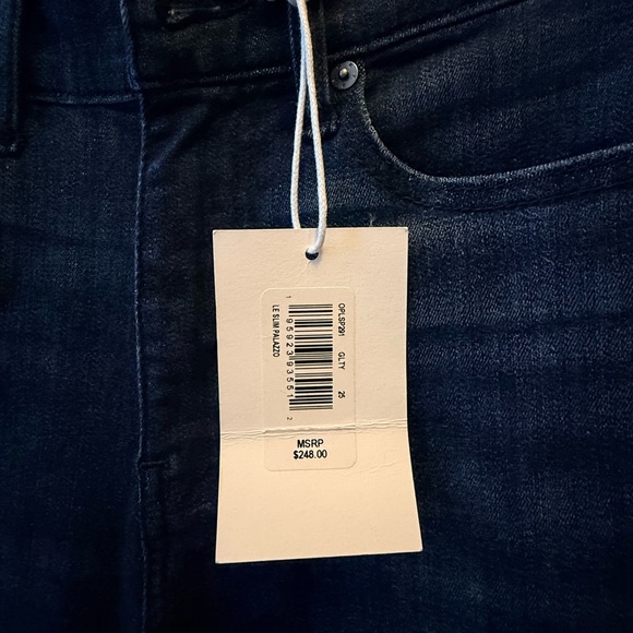 Frame Le Slim Palazzo Jeans NWT Guilty Color Size 25 - Picture 6 of 9